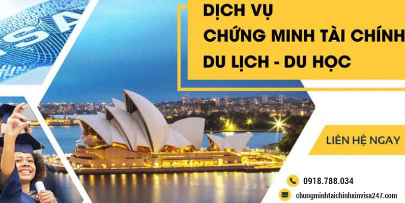 Chứng minh tài chính  du học